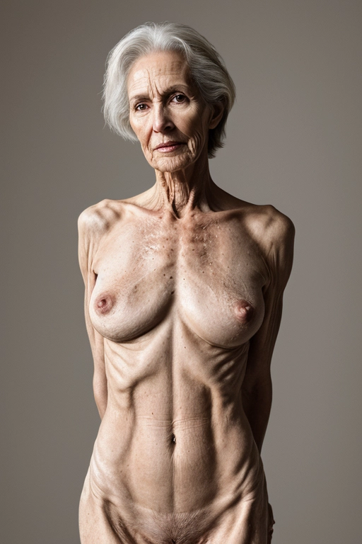 skinny naked mature