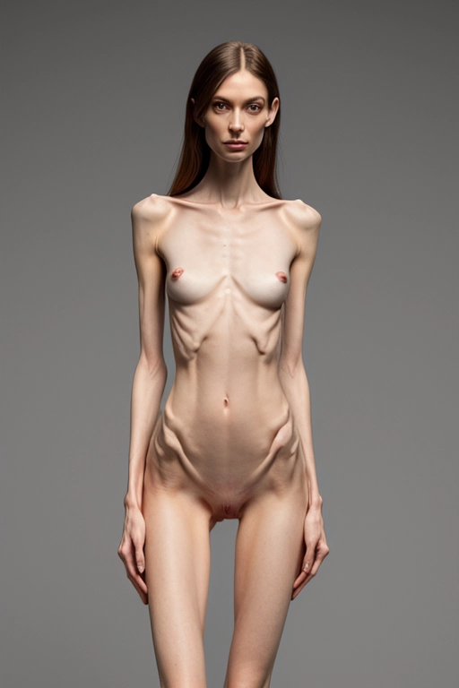 thin nude women