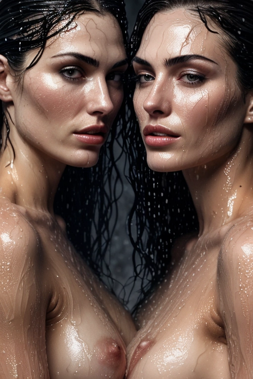 wet naked chicks