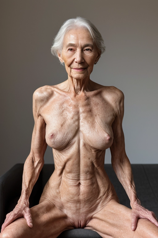 skinny older naked women