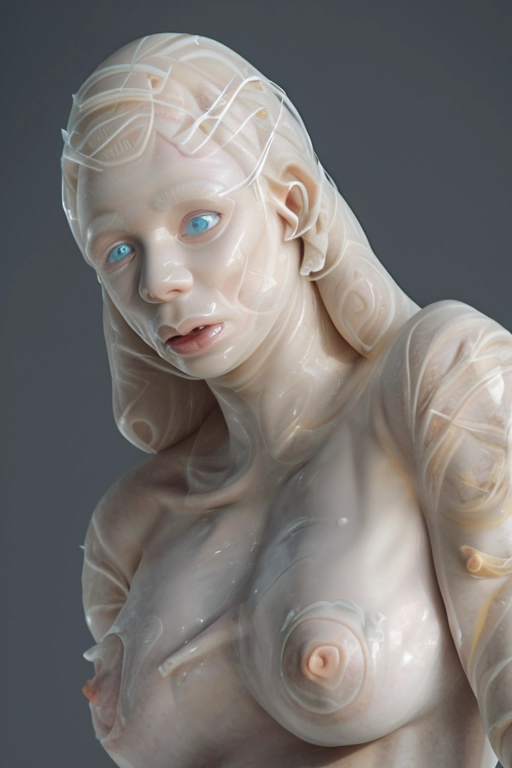 naked albino women