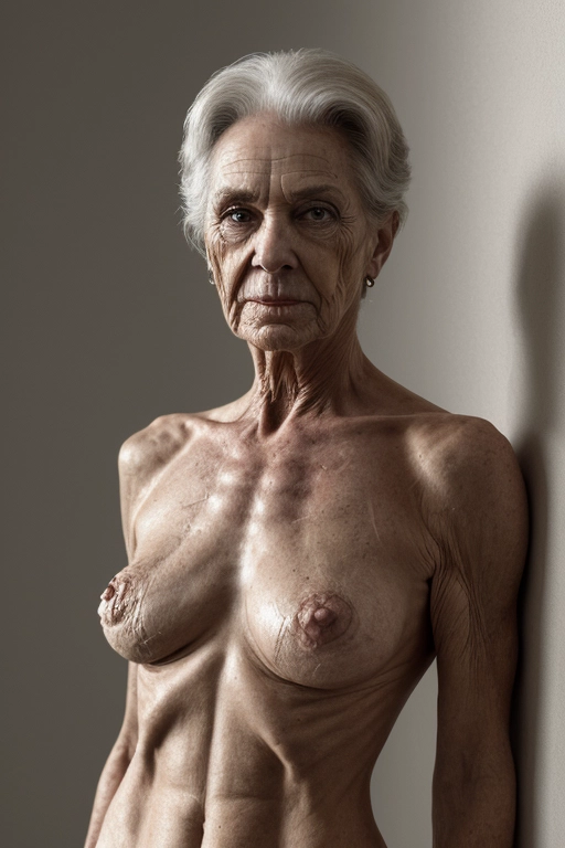 old skinny nude women