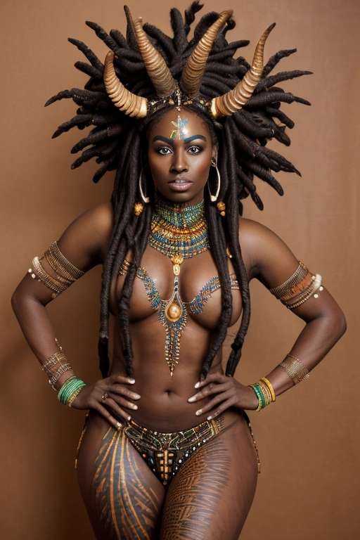 african goddess nude