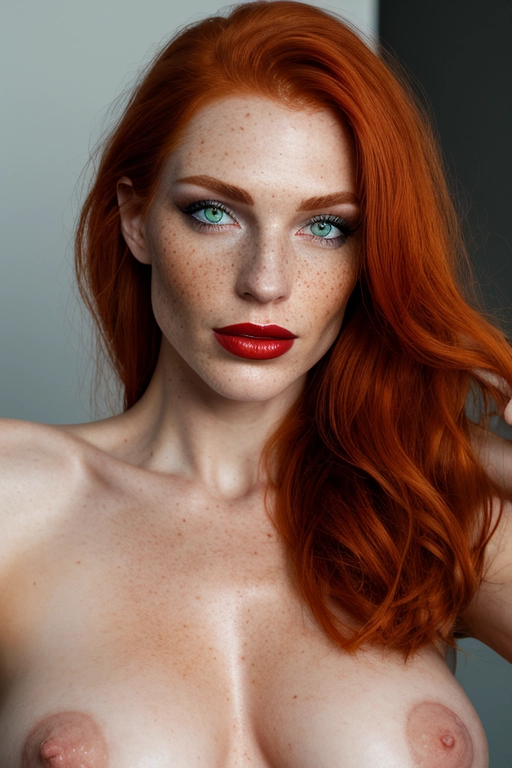 redhead female nude