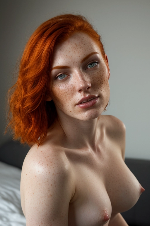 redhead masturbating