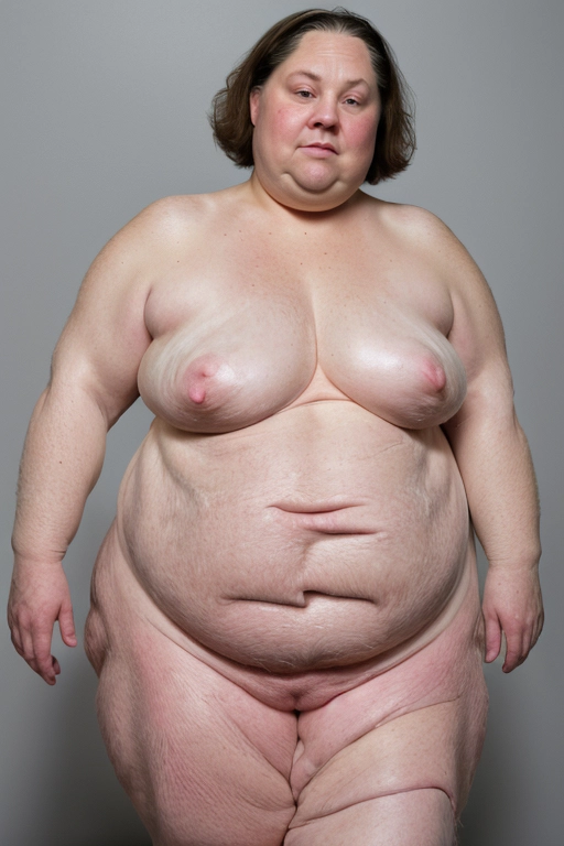 naked fat old women