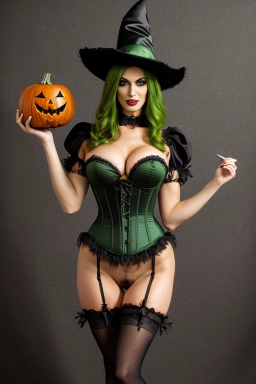 zdjęcia porno z Halloween