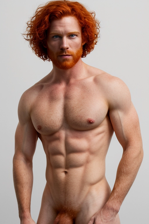 naked red headed men