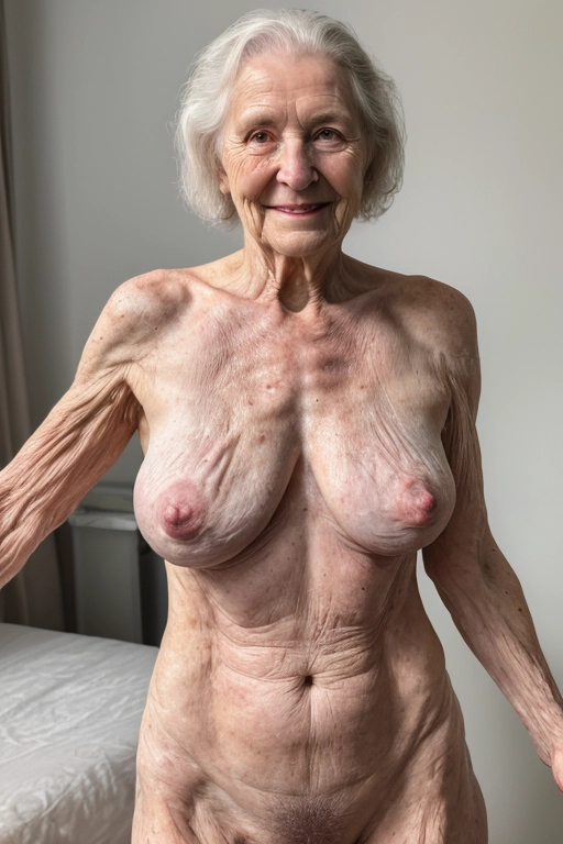 cute nude granny