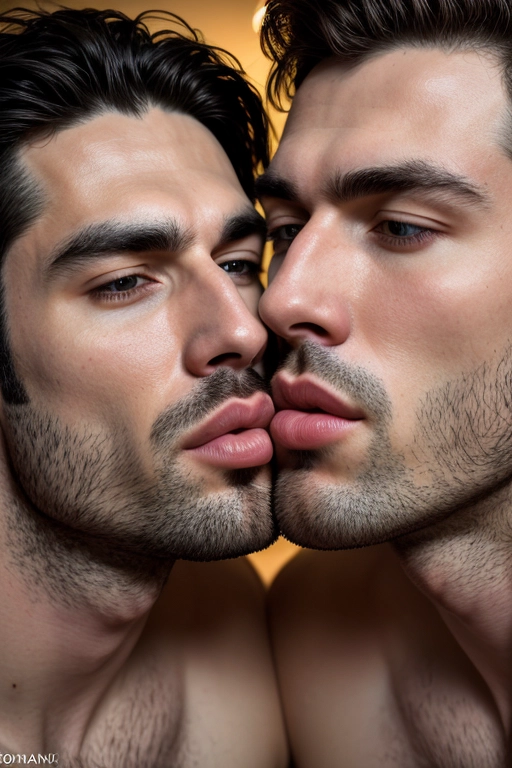 gay deep kissing porn