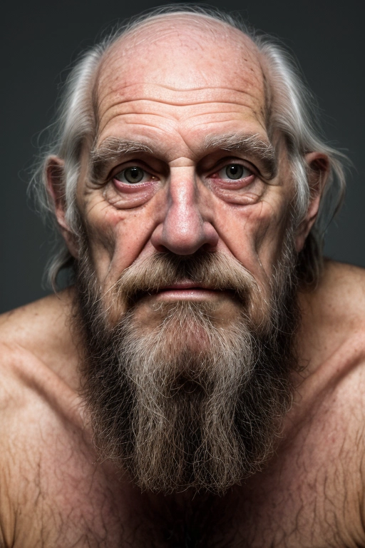 naked old guy