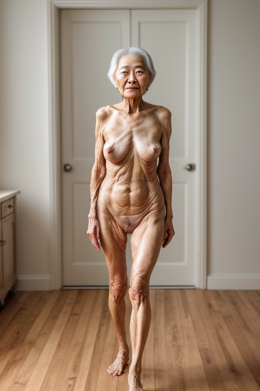 asiatische Oma