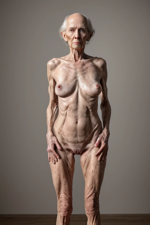 petite naked granny