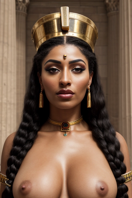 queen cleopatra nude