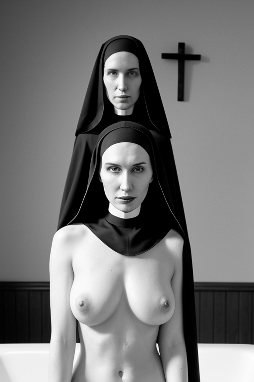 hot nun naked