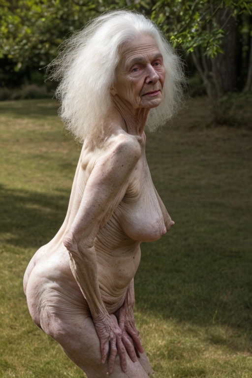 old skinny nude women