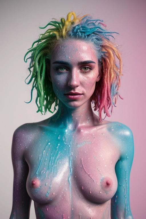 rainbow wedell nude