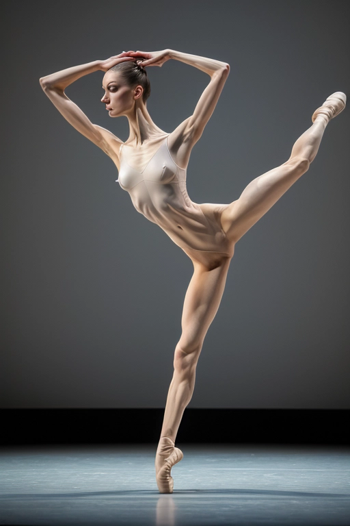 nude ballet dancer