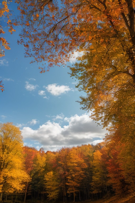 Herbst fällt hd