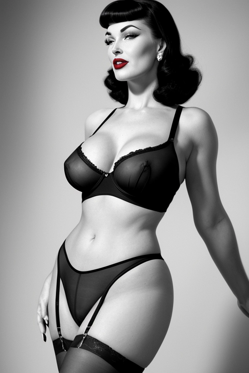 Nacktbilder von Bettie Page