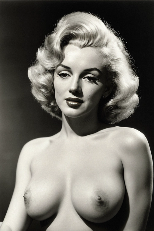 marilyn monroe toppless