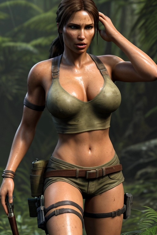 lara croft p o r n