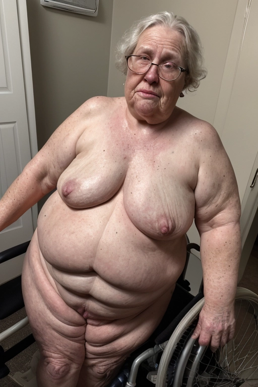 old fat nude