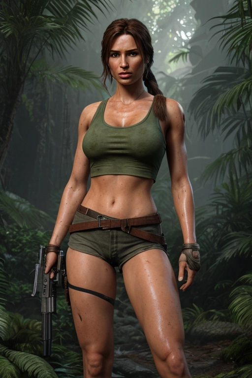 lara croft por