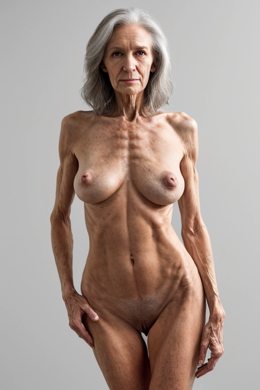 skinny granny nude