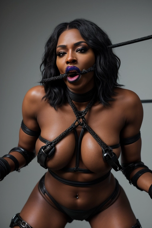 ebony in bdsm