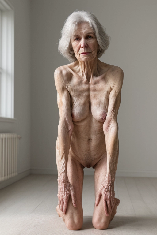 naked skinny granny