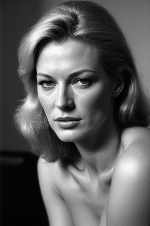 Brigitte Lahaie nago