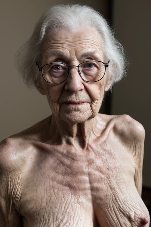 very old grannies naked