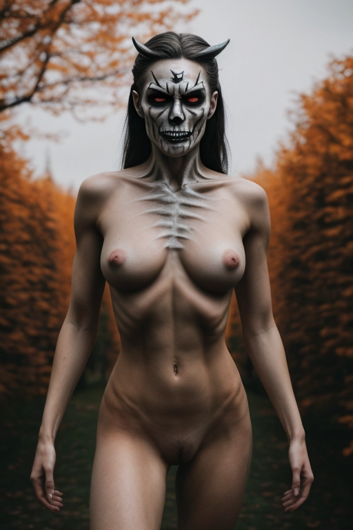 halloween nude men