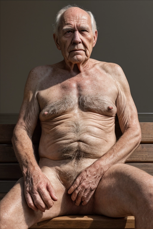 nude pics of old men