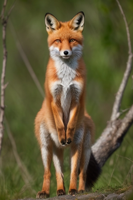 nude fox