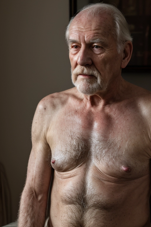 old mature men nude