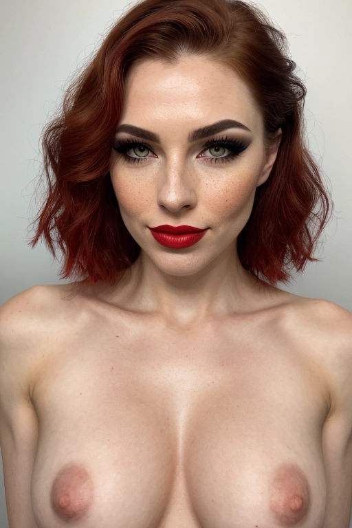 red head titts