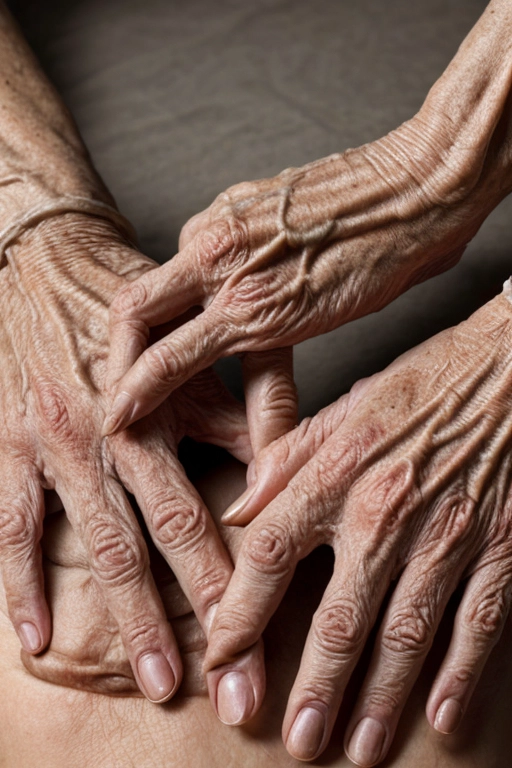 Foto di seghe della nonna con più di 55 anni